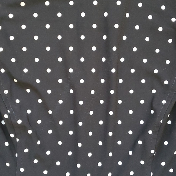 Black Ralph Lauren polka-dot jumpsuit - Picture 4 of 6